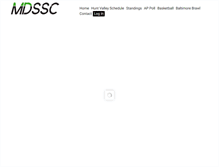 Tablet Screenshot of mdssc.com